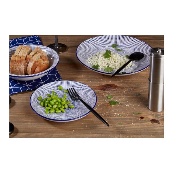 12 dalių akmens masės lėkščių rinkinys Premier Housewares Maya-image-3