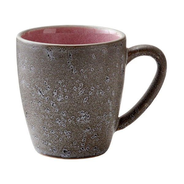 Pilkos ir rožinės spalvos keramikos puodelis "Bitz Mensa", 190 ml