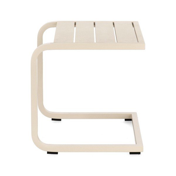 Iš aliuminio sodo šoninis staliukas 40x40 cm Taylor – Bizzotto-image-1