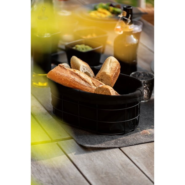 Juoda konditerijos lentyna su stovu Wenko Black Outdoor Kitchen Bela-image-1