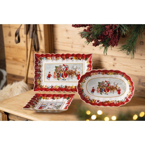 Porcelianinė lėkštė su kalėdiniu motyvu Villeroy & Boch, 30 x 19,8 cm-image-3