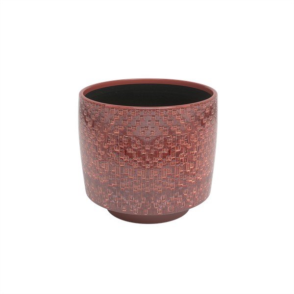 Iš keramikos rankų darbo gėlių vazono dangtelis ø 21 cm Minerva – Artevasi-image-2