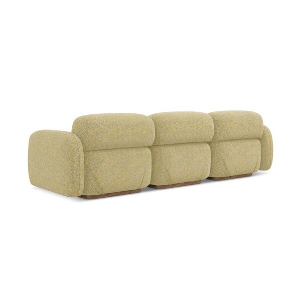 Geltonos spalvos sofa 270 cm Ailani – Makamii-image-4