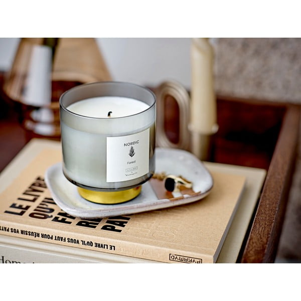 Aromatinė žvakė degimo laikas 50 h Nordic Forest – ILLUME x Bloomingville-image-1