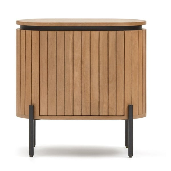 Mango medienos naktinis staliukas Licia - Kave Home