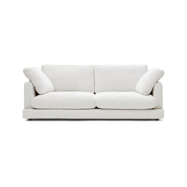Sofa baltos spalvos 210 cm Gala – Kave Home