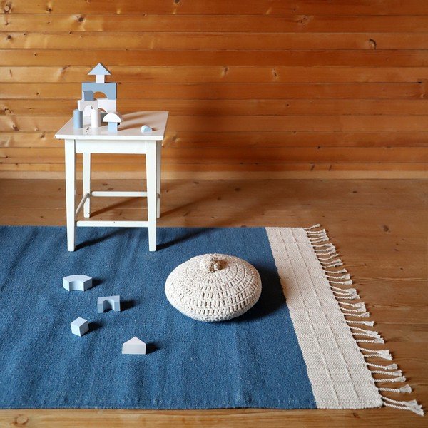 Mėlynas kilimas 150x100 cm Lucia - Nattiot-image-2