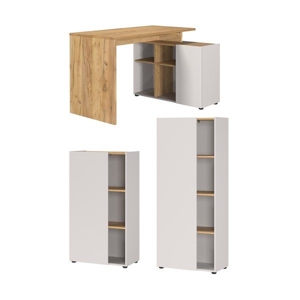 Biuro baldų rinkinys 90x120 cm Adrano – Germania