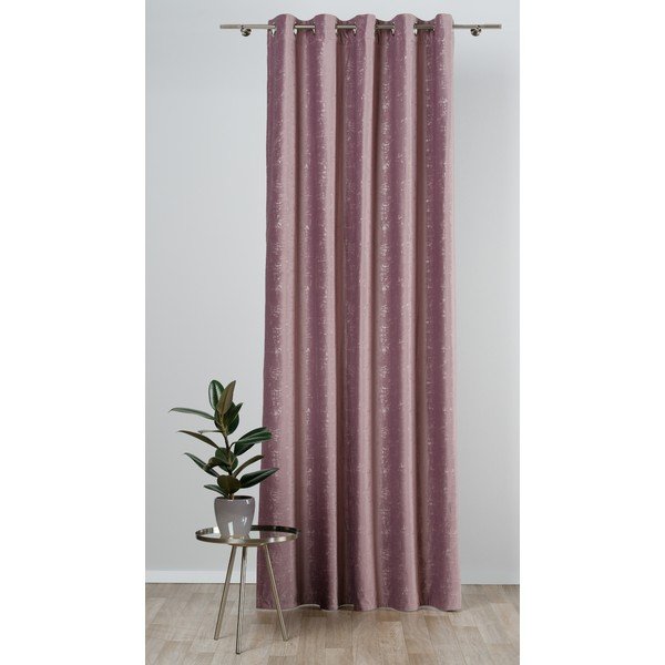 Užuolaida rožinės spalvos 140x260 cm Scento – Mendola Fabrics-image-2