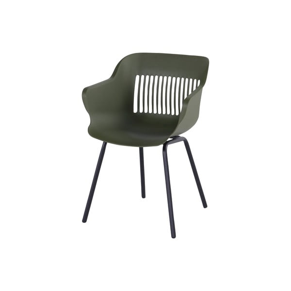 Plastikinės sodo kėdės tamsiai žalios spalvos 2 vnt. Jill Rondo – Hartman