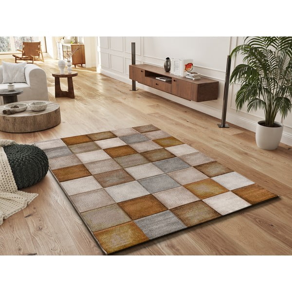 Kilimas raudonos plytų spalvos 160x230 cm Lena – Universal-image-1