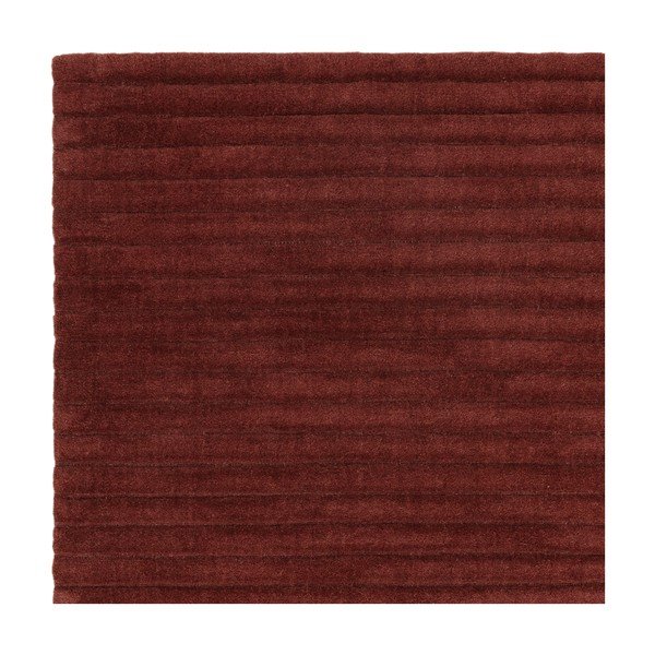 Rankų darbo bordo spalvos iš vilnos kilimas 120x170 cm – Asiatic Carpets-image-4
