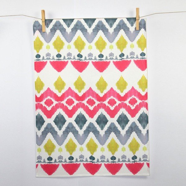 Trijų "Ikat" arbatos rankšluosčių rinkinys-image-2