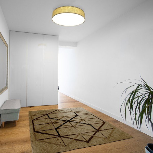 Lubinis šviestuvas smėlio spalvos LED ø 60 cm – SULION-image-2