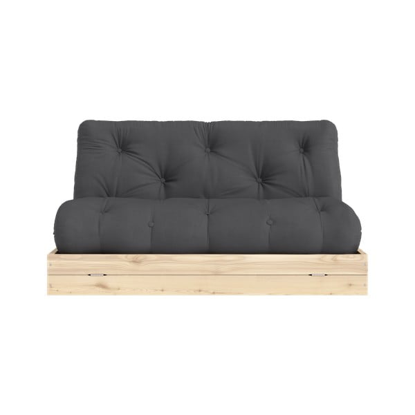 Tamsiai pilkos spalvos sulankstoma sofa 145 cm Flip – Karup Design