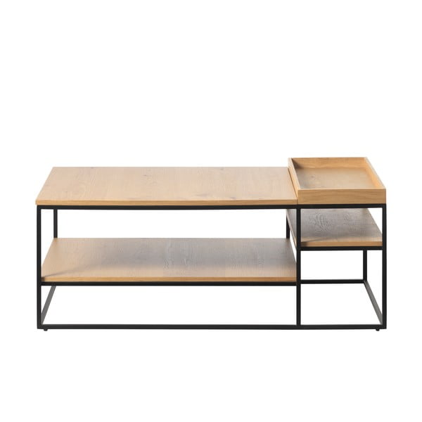 Kavos staliukas natūralios spalvos 70x120 cm Rivoli – Unique Furniture