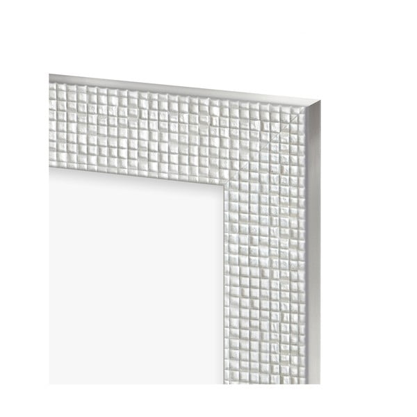 Pastatomas/pakabinamas rėmas iš plastiko sidabrinės spalvos 18x23 cm  -image-2