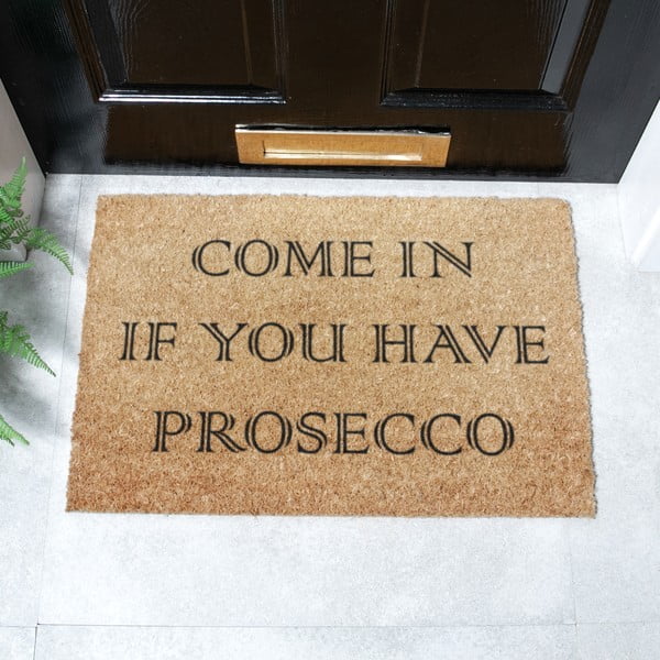 Iš kokoso pluošto grindų kilimėlis 40x60 cm Prosecco – Artsy Doormats-image-2