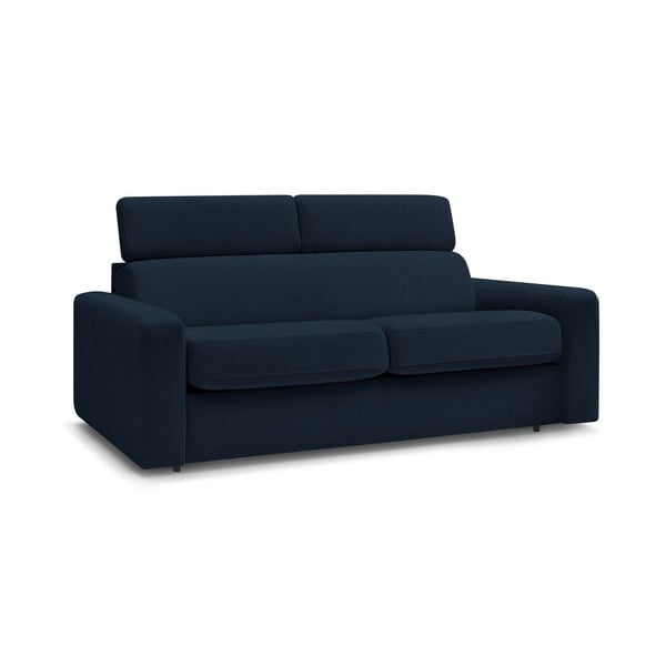 Sulankstoma sofa tamsiai mėlynos spalvos 195 cm Monaco – Bobochic Paris-image-1