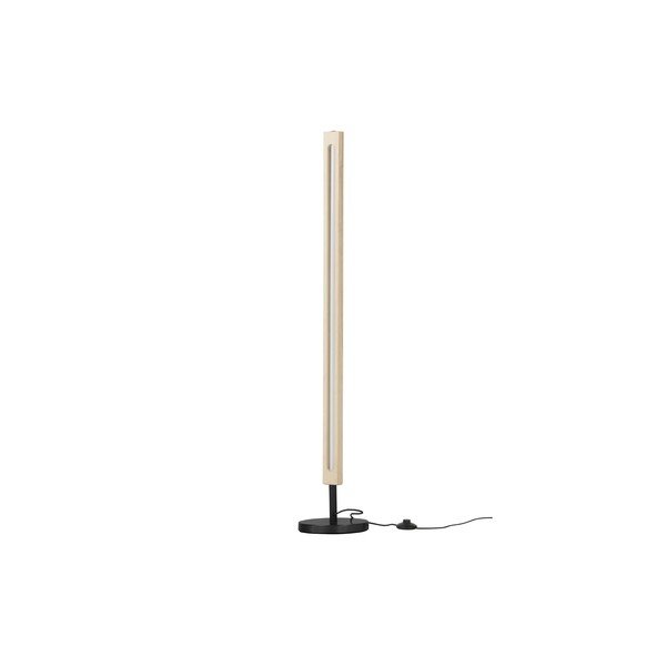 Laisvai pastatomas uosio medienos šviestuvas WOOOD Sjaak, aukštis 130 cm-image-2