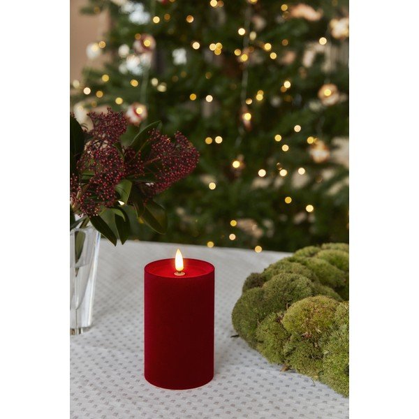 LED žvakė reikia baterijų (aukštis 12,5 cm) Sille – Sirius-image-1