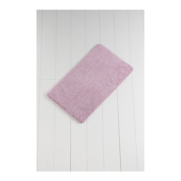 Rožinės ir violetinės spalvos vonios kilimėlis "Minto Duratto", 100 x 60 cm