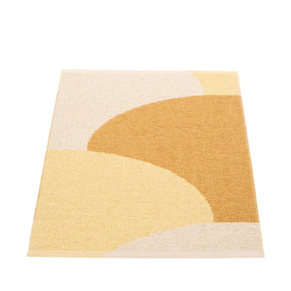 Ochros spalvos lauko ir vidaus kilimas 70x90 cm Hill Ochre Pale Yellow – Pappelina