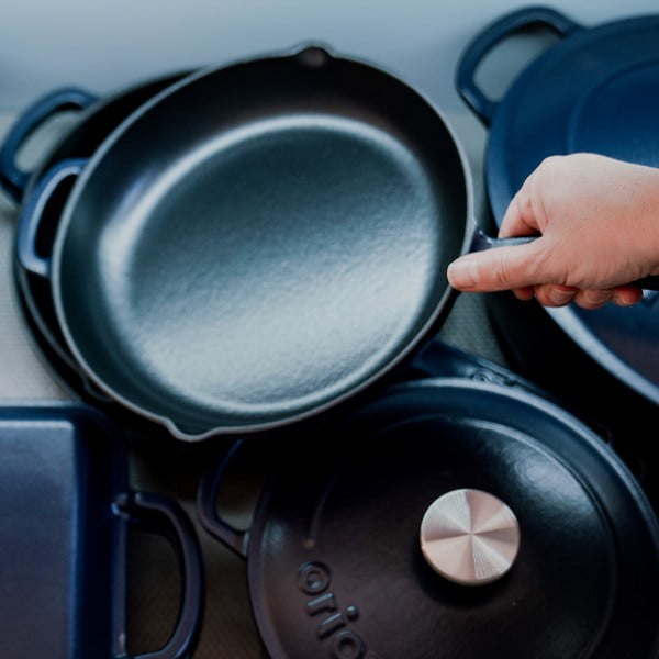 Keptuvė iš ketaus ø 24 cm LITINA SMALT – Orion-image-2