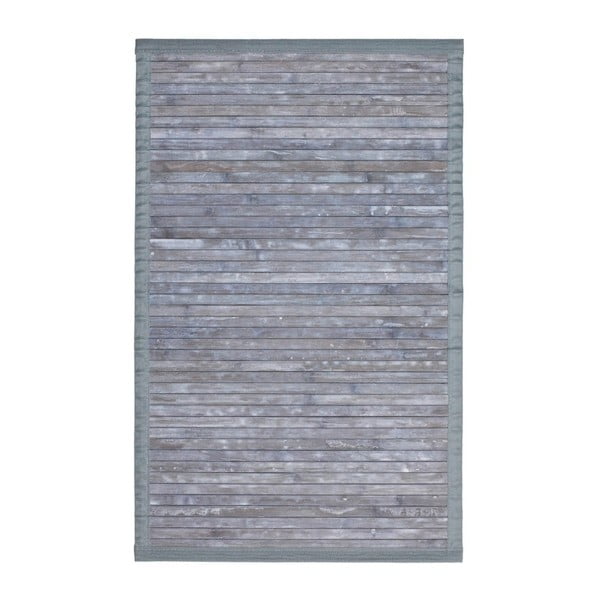 Pilkas bambuko vonios kilimėlis Wenko Thea, 80 x 50 cm