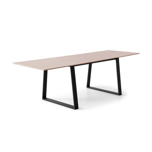 Prailginamas valgomojo stalas natūralios spalvos su ąžuolo dekoro stalviršiu 90x165 cm Meza – Hammel Furniture-image-1