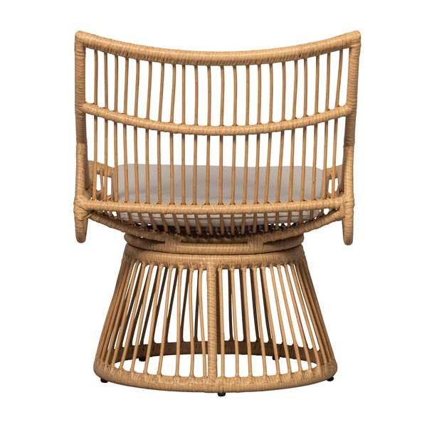 Natūralios spalvos sodo krėslas dirbtinis rotangas Alatna – WOOOD-image-4