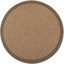 Rudos spalvos apvalios formos lauko ir vidaus kilimas ø 120 cm Timber 1402 – Ayyildiz Carpets
