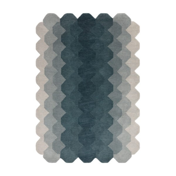 Kilimas iš vilnos mėlynos spalvos 120x170 cm Hive – Asiatic Carpets