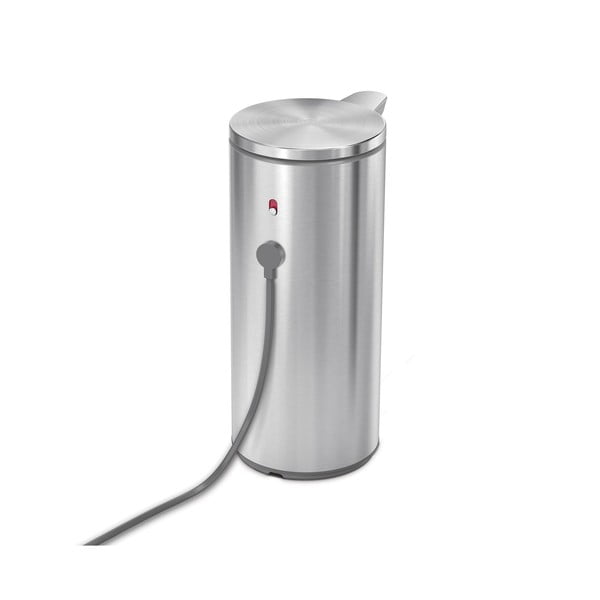 Automatinis muilo dozatorius iš plieno matinės sidabrinės spalvos 266 ml – simplehuman-image-3