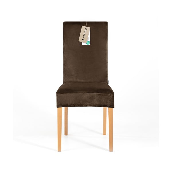 Rudos spalvos įtempiamas kėdei baldų apmušalas 48 cm Sento – Restilo