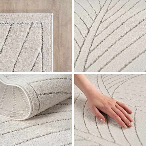 Kreminės spalvos lauko ir vidaus kilimas 120x170 cm Nova 1203 – Ayyildiz Carpets-image-2