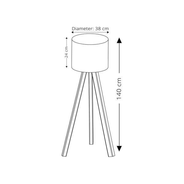 Grindinis šviestuvas su baltu atspalviu "Insignio Aiden-image-1