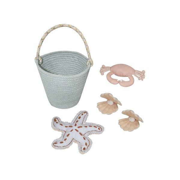 Iš medvilnės vaikiškas žaidimų kilimas smėlio spalvos ø120 cm Island – Lorena Canals-image-4