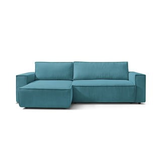 Turkio spalvos velvetinė sofa lova Bobochic Paris Nihad