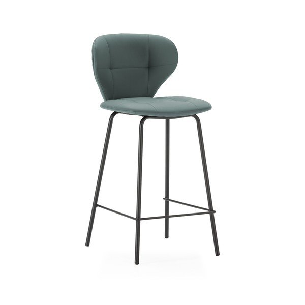 Baro taburėtės žalios spalvos 2 vnt. (sėdynės aukštis 67 cm) Maura – Marckeric