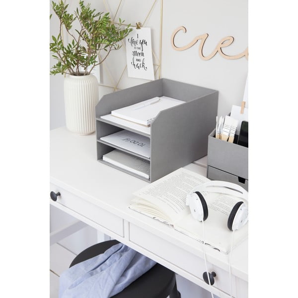 Iš kartono biuro organizatorius dokumentams Trey Paper Laminate – Bigso-image-2