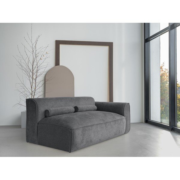 Modulinė sofa pilkos spalvos (su dešiniuoju kampu) Flex Felix – Miuform-image-1