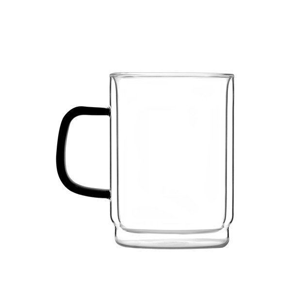 Iš stiklo puodeliai 2 vnt. 350 ml Carbon – Vialli Design-image-2