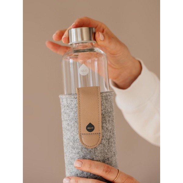 Borosilikatinio stiklo buteliukas su veltu dėklu Equa Mismatch Sand Sky, 750 ml-image-3