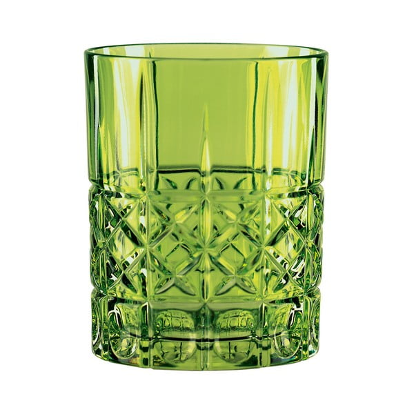Žalia krištolinė stiklinė viskiui Nachtmann Highland Reseda, 345 ml