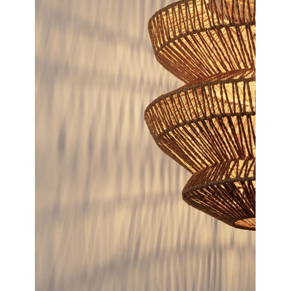 Natūralios spalvos iš virvės kabantis šviestuvas ø 40 cm Nua – Nova Luce-image-3