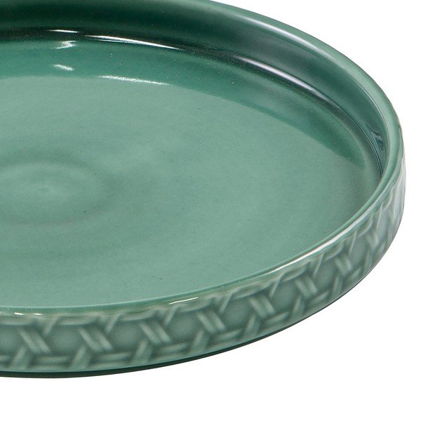 Desertinės lėkštės turkio spalvos iš porceliano  4 vnt. ø 20 cm Heath Jade – Ladelle-image-3