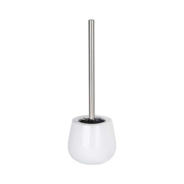 Baltas keraminis tualeto šepetys Wenko Malta