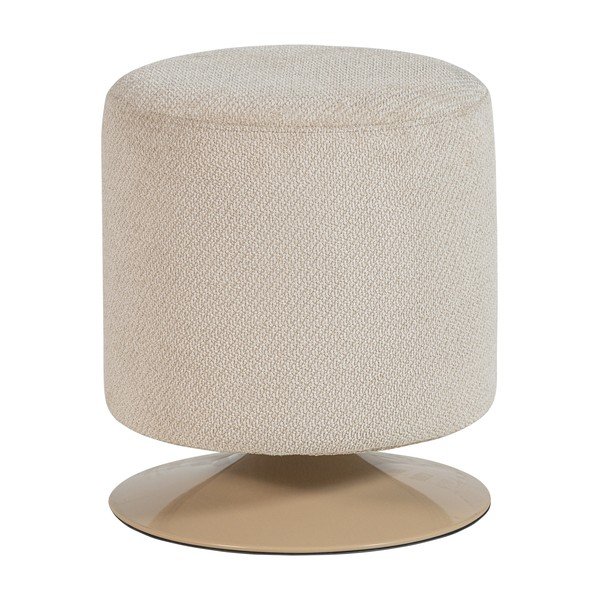 Smėlio spalvos pufas iš boucle Islen – WOOOD