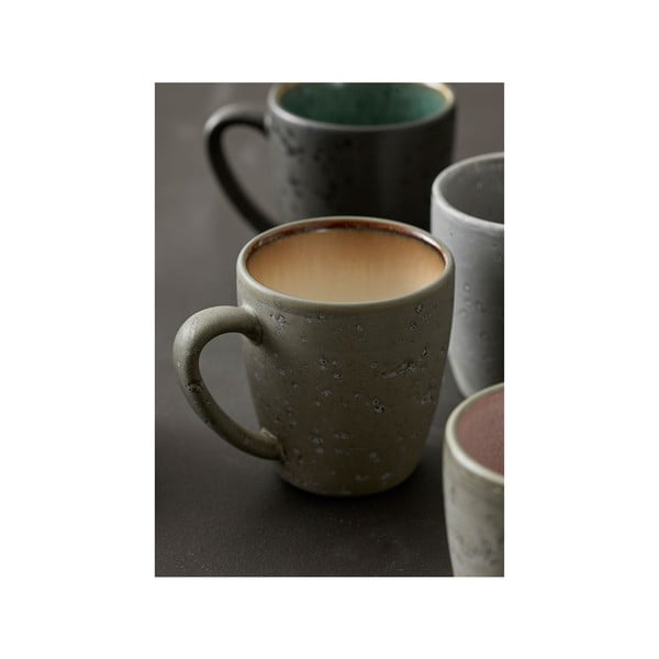 Pilkos spalvos/smėlio spalvos iš keramikos puodelis 190 ml Gastro Grey/Cream – Bitz-image-2